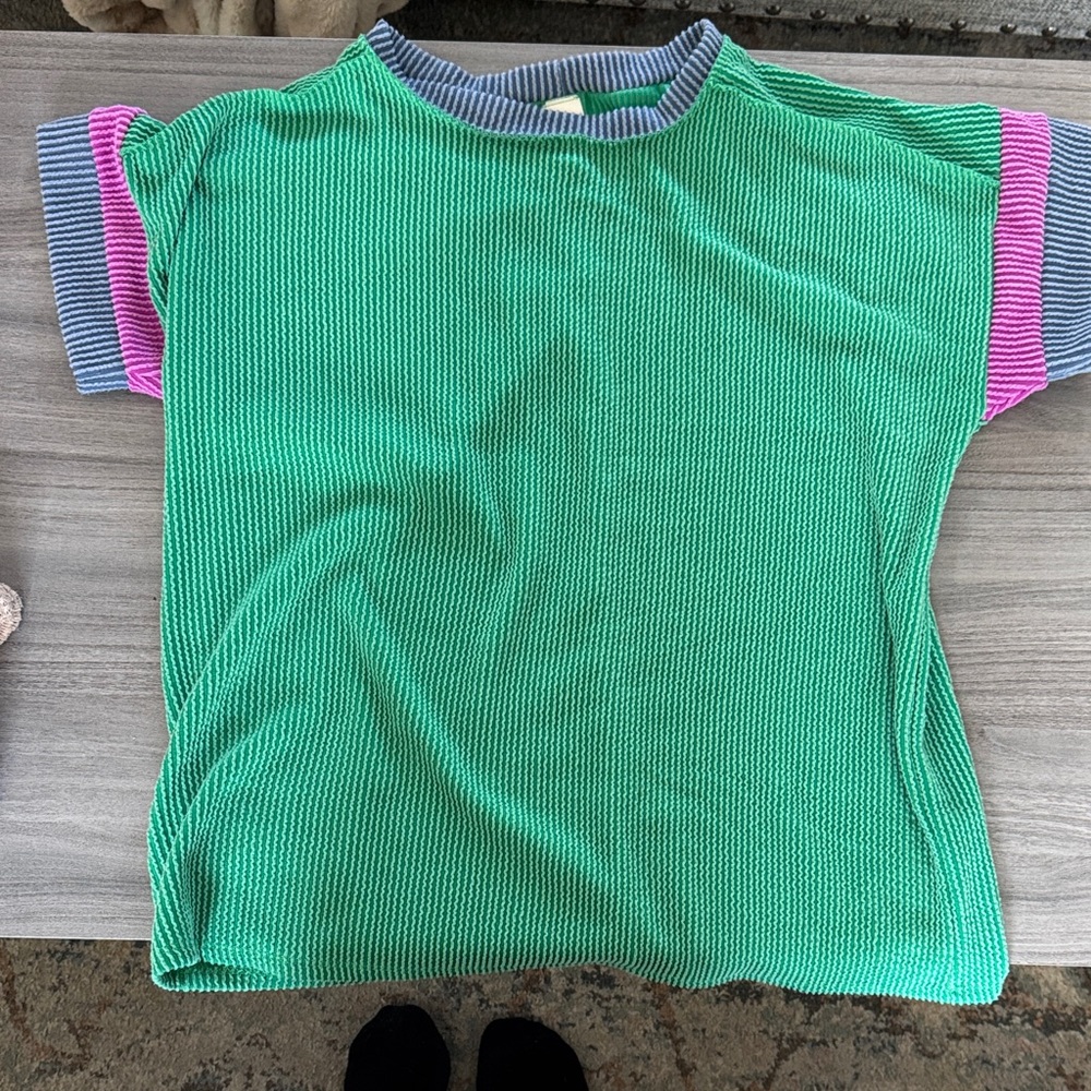 Maternity pink blush tee shirt
